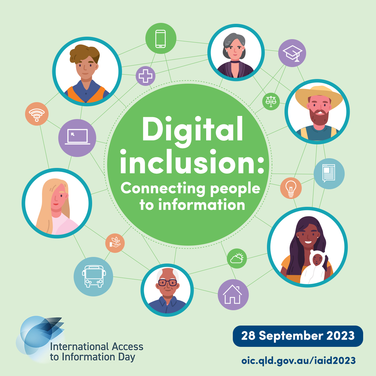 Digital Inclusion: Connecting people to information. International Access to Information Day