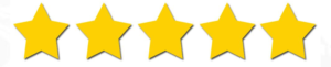 5 yellow stars